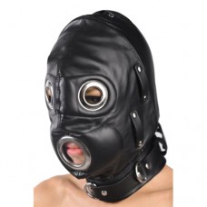 Total Lockdown Lederen Hoofdmasker