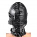 Total Lockdown Lederen Hoofdmasker