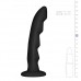 Ripples Strap-On Dildo - Zwart